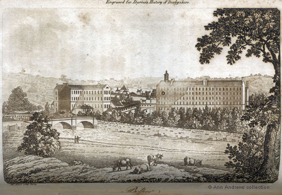 Belper, engraved for Davies' History of Derby
Image scan 2007 Ann Andrews