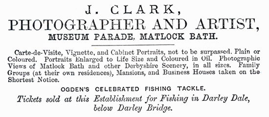 J. Clark, Photographer of Museum Parade.
Image scan 2004 Ann Andrews