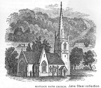 Holy Trinity Church, Matlock Bath.
        This image also appears in Black's Guide