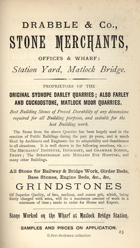 Advertisement for Drabble