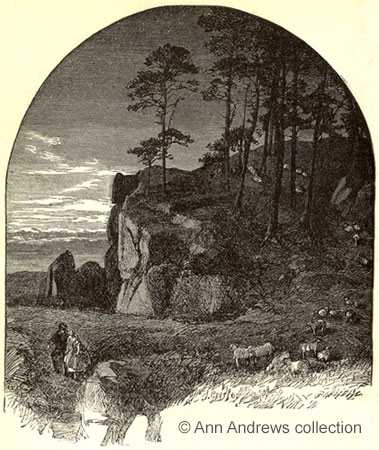 The Black Rocks. This image also appears 
          in Hall