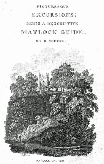 Matlock Church
Drawn and Etched by H. Moore
This is before page 20 in his guide