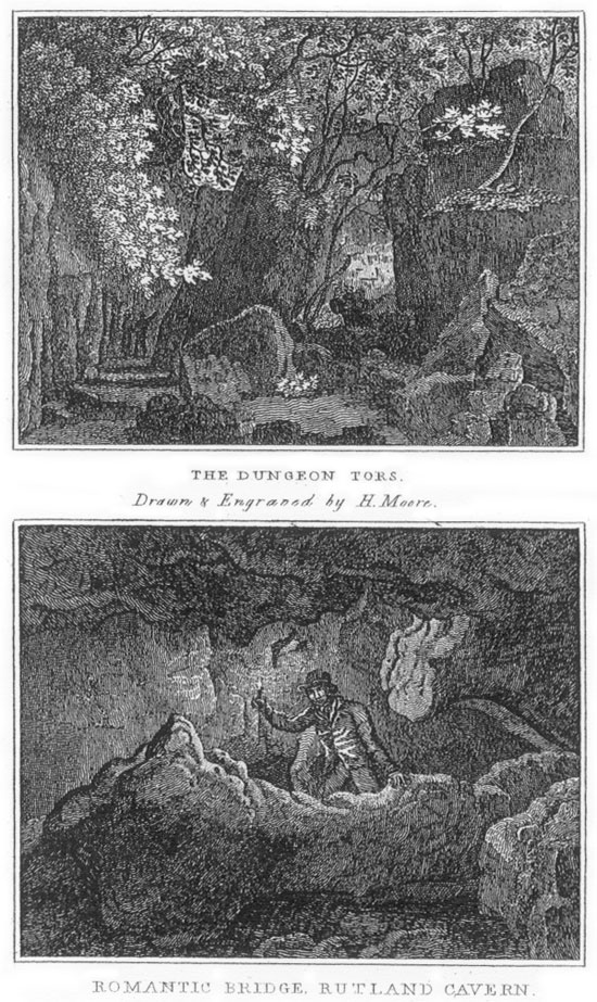 Henry Moore's
The Dungeon Tours and
Romantic Bridge Rutland Cavern
Opposite Page 32