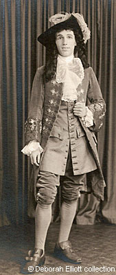 Robert Wicks, who was to die, aged only 25, in the War