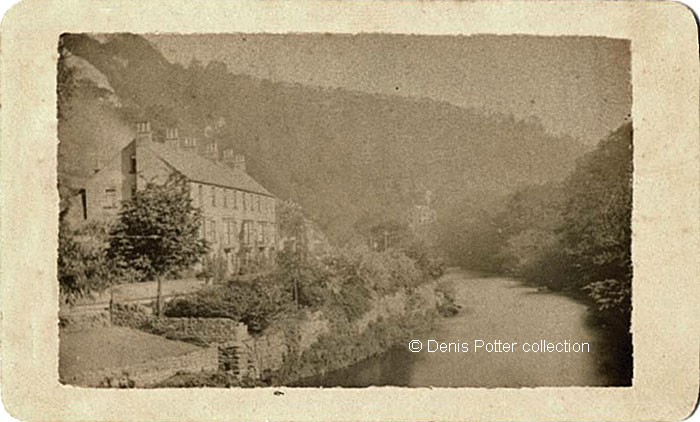 View of Brunswood Terrace taken at the beginning of the twentieth century
