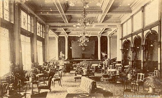 Drawing room, photogrpahed by Frederick Barber
