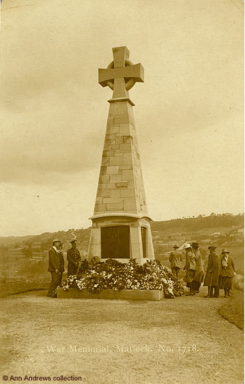 War Memorial, Matlock