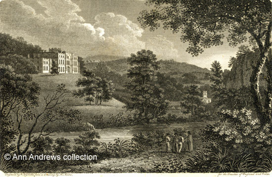 WILLERSLEY CASTLE Seat of Richard Arkwright Esq. Derbyshire 
                Engraved by W. B. G. Cooke from a drawing by H. Moore