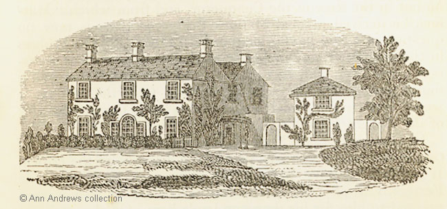 The front of the property