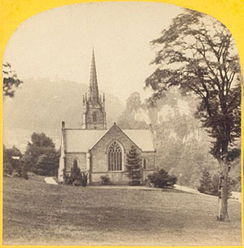 John Latham's CDV of the Vicarage