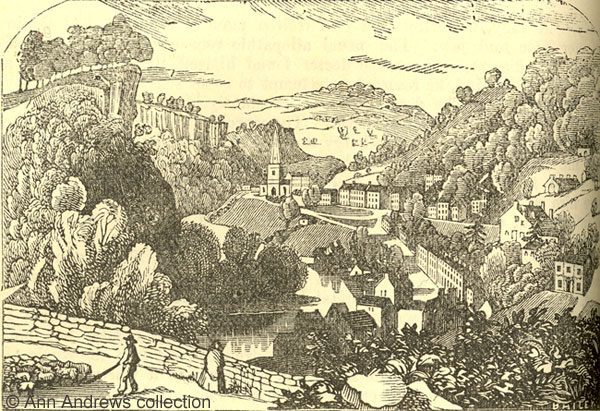 Matlock Bath from the Heights of Abraham