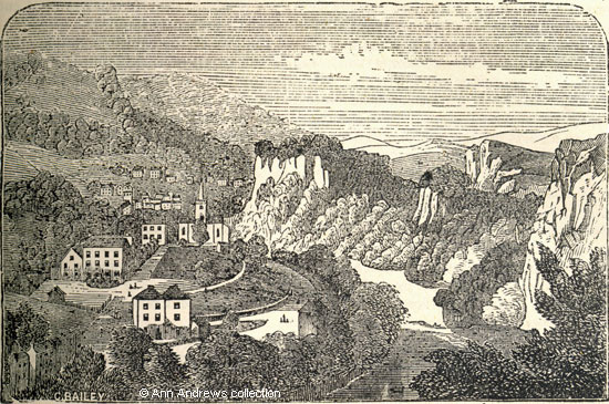 Matlock Bath from the Wild Cat Tor