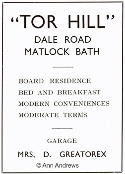 Tor Hill, 1950s