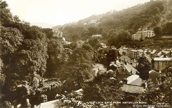 Matlock Bath from Waterloo Road