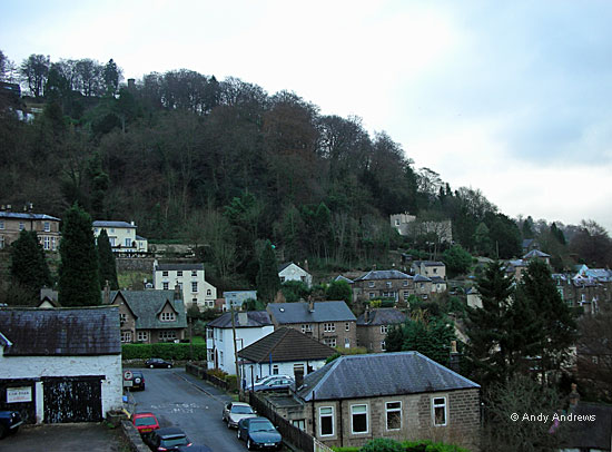 Temple Road, looking towards the Heights