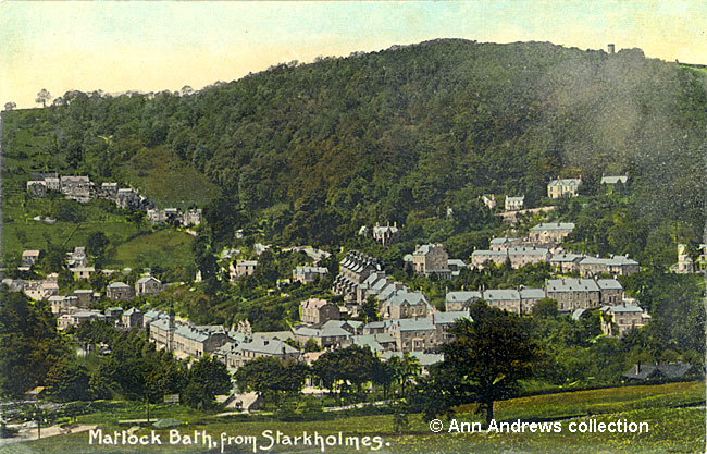 Matlock Bath : View From Starkholmes, 1908