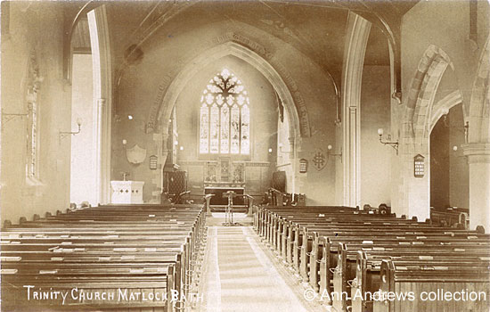 Interior of Holy Trinity, early 20th century