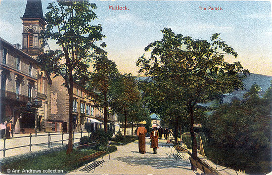 Matlock Bath's North Parade and Promenade