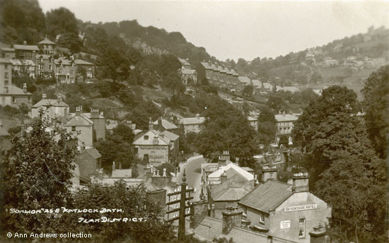 Matlock Bath: from the Temple Hotel