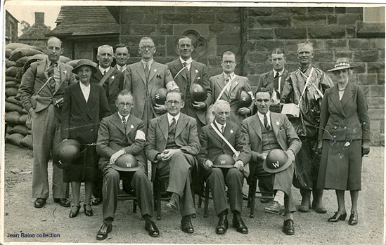 Air Raid Precaution Wardens for Starkholmes