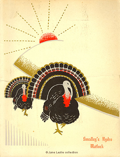 Menu and programme cover 1948