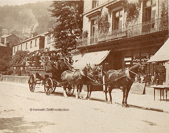 Photograph of the Albion Restaurant in Matlock Bath