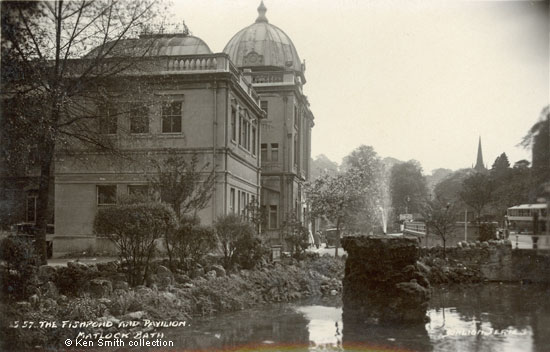 The Fish Pond and Pavilion, Matlock Bath