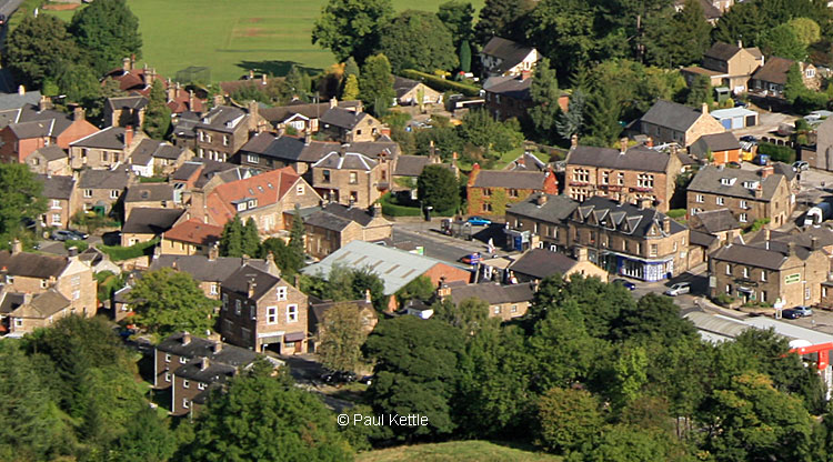 Matlock Green, from Riber Hillside