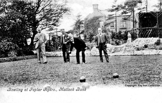 Bowls on the lawn