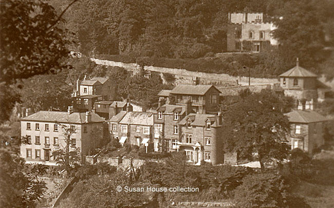 Detail of the Wooded Slopes postcard
