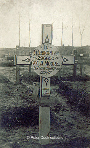 original grave marker cross