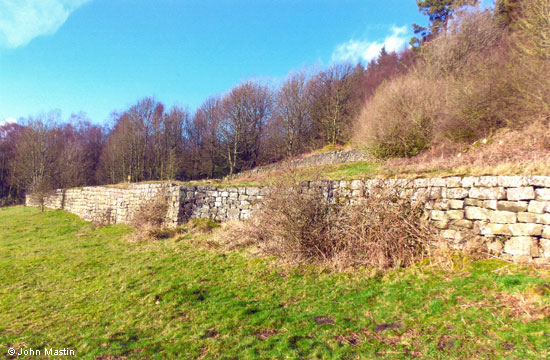 Terrace Wall, Hurker Hall