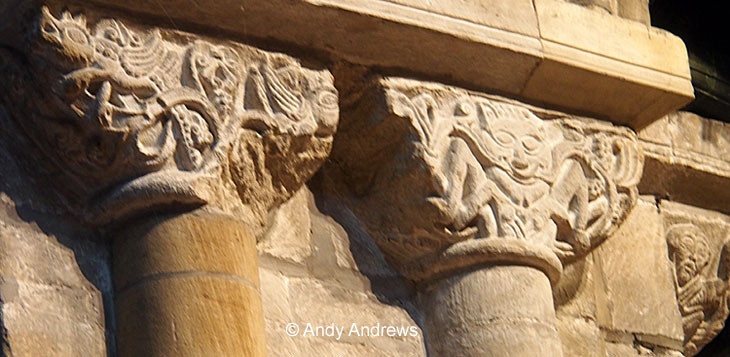 carvings on top of a pillar, Melbourne
