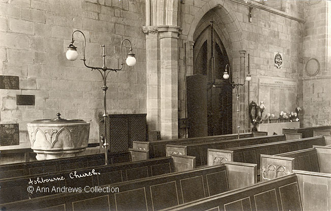 West end of the nave