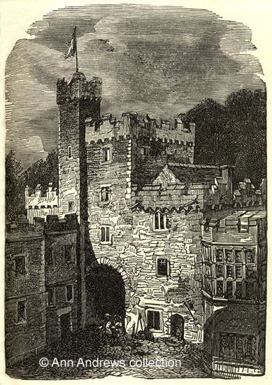 The Eagle Tower, and Upper Courtyard and massive gateway