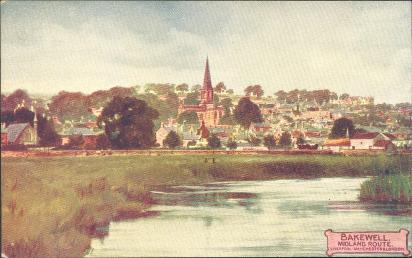 Bakewell church and river