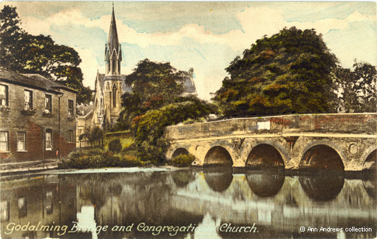 Town Bridge, The Bridge and Congergational Church