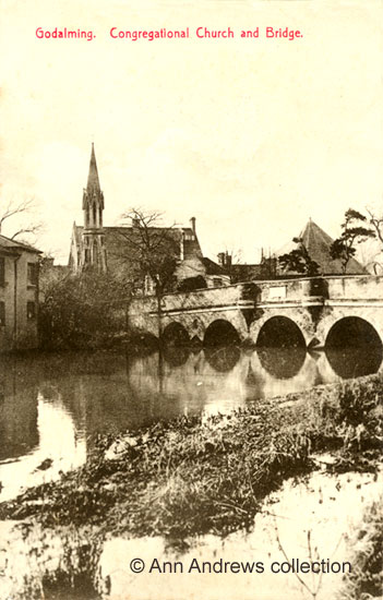 Congregational Church and Town Bridge