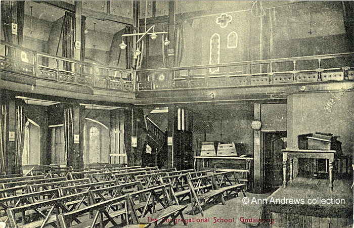 Congregational Church schoolroom