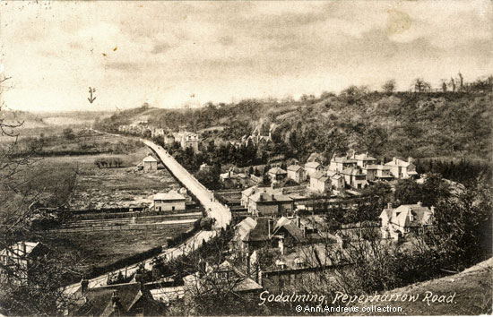 Peperharow Road at the very beginning of the twentieth century