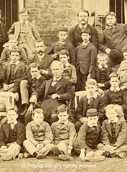 1879. The house, pupils and staff - part